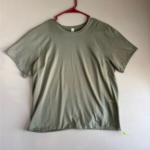 Lululemon Athletica Gray Textured Tee